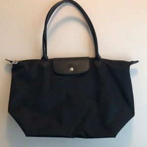 Black Longchamp Tote